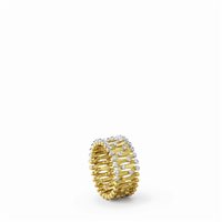Vicenza - Piazzetta Palladio 2 - Ringe Serafino Consoli Dame ANELLO-BRACCIALE in Gelbgold Diamante 0.77 Ct SRB1492H2YWGWD - SRB1492H2YWGWD